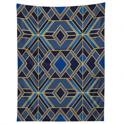 Elisabeth Fredriksson Geo Blue Tapestry