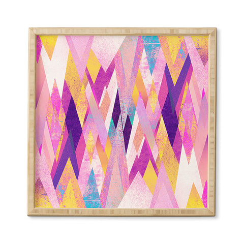 Elisabeth Fredriksson Geo Summer Framed Wall Art