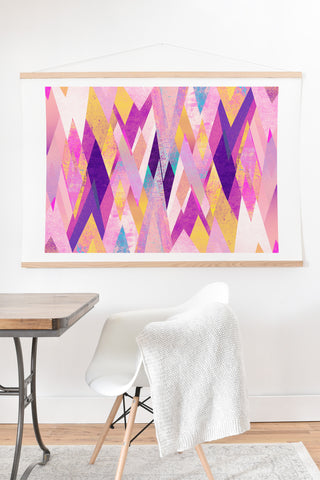 Elisabeth Fredriksson Geo Summer Art Print And Hanger