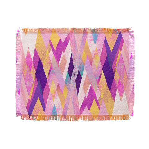 Elisabeth Fredriksson Geo Summer Throw Blanket