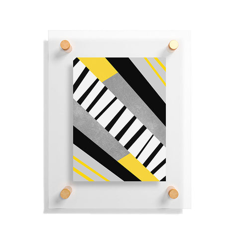 Elisabeth Fredriksson Geometric Combination 2 Floating Acrylic Print