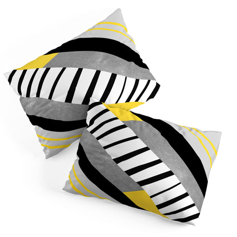 Elisabeth Fredriksson Geometric Combination 2 Pillow Shams