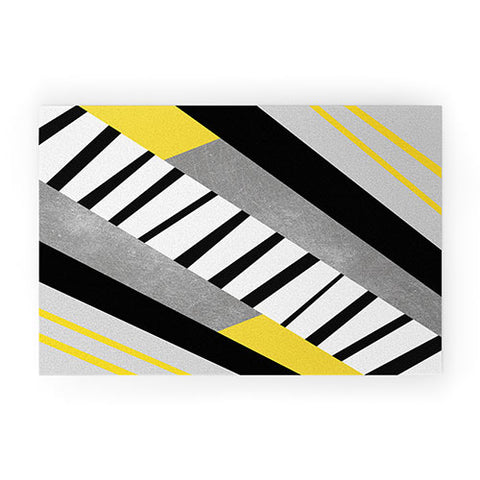 Elisabeth Fredriksson Geometric Combination 2 Welcome Mat