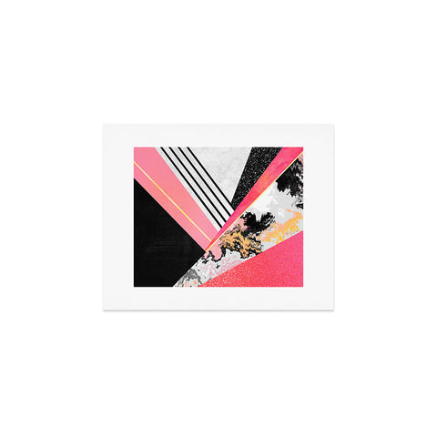 Elisabeth Fredriksson Geometric Summer Pink Art Print