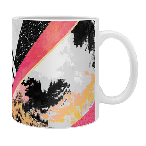 Elisabeth Fredriksson Geometric Summer Pink Coffee Mug