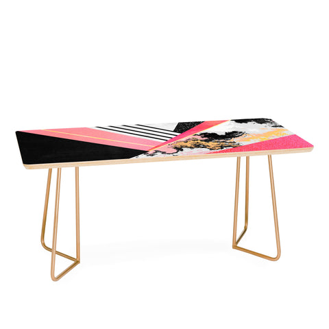 Elisabeth Fredriksson Geometric Summer Pink Coffee Table