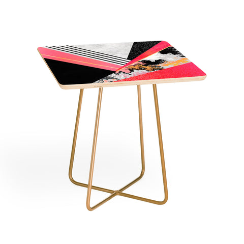 Elisabeth Fredriksson Geometric Summer Pink Side Table