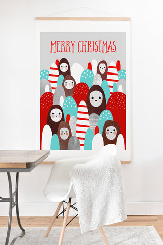 Elisabeth Fredriksson Gingerbread Spirits Art Print And Hanger