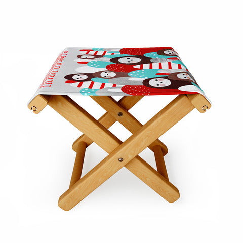 Elisabeth Fredriksson Gingerbread Spirits Folding Stool