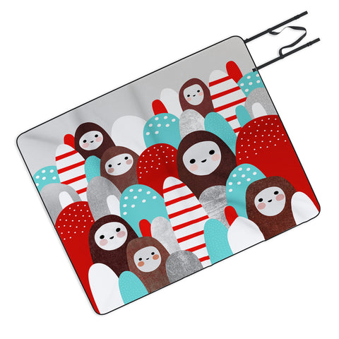 Elisabeth Fredriksson Gingerbread Spirits Picnic Blanket