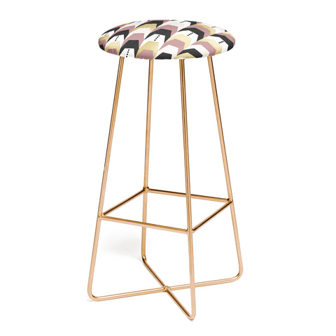 Elisabeth Fredriksson Gold Bullions Bar Stool