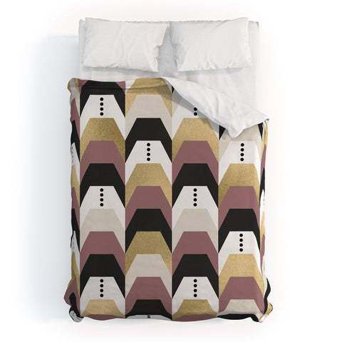Elisabeth Fredriksson Gold Bullions Duvet Cover