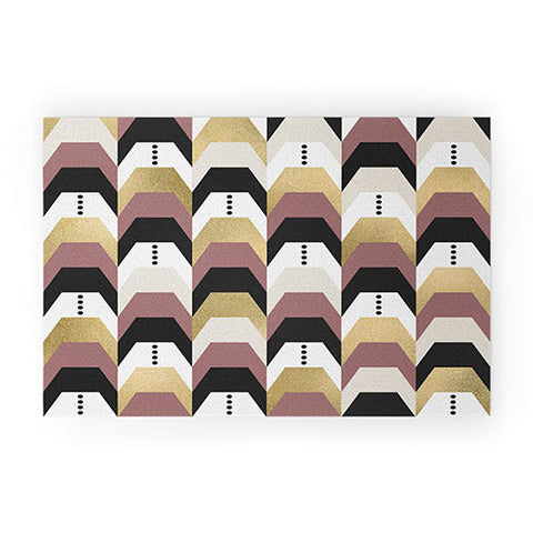 Elisabeth Fredriksson Gold Bullions Welcome Mat