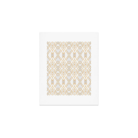 Elisabeth Fredriksson Golden Geo 2 Art Print