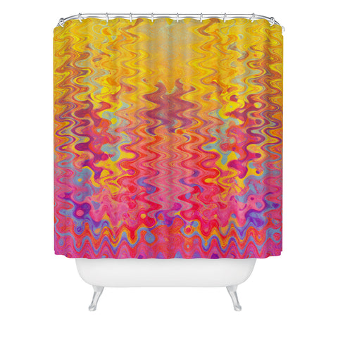 Elisabeth Fredriksson Goodbye Summer Shower Curtain