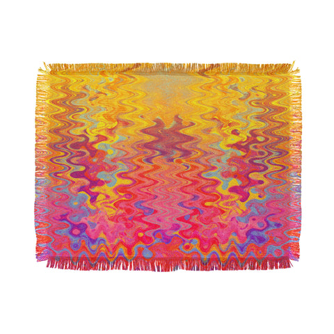 Elisabeth Fredriksson Goodbye Summer Throw Blanket