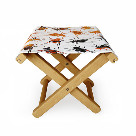 Elisabeth Fredriksson Grasshoppers 3 Folding Stool