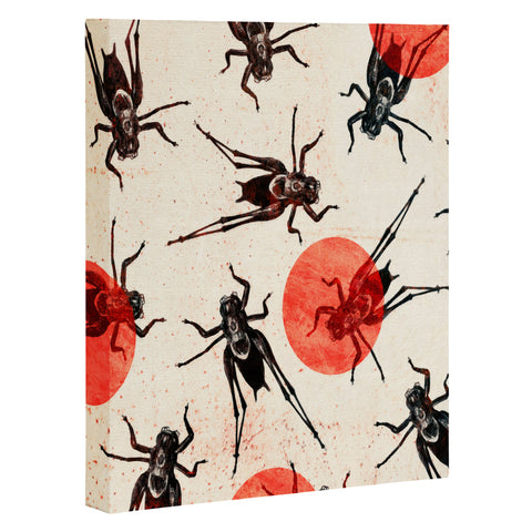 Elisabeth Fredriksson Grasshoppers Art Canvas