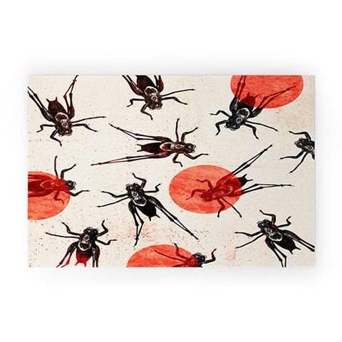 Elisabeth Fredriksson Grasshoppers Welcome Mat
