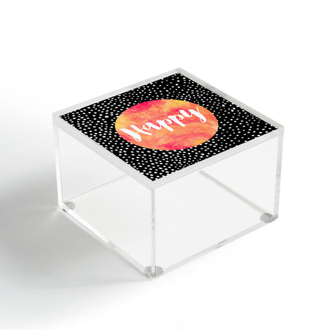 Elisabeth Fredriksson Happy 1 Acrylic Box