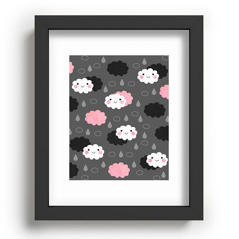 Elisabeth Fredriksson Happy Clouds Recessed Framing Rectangle