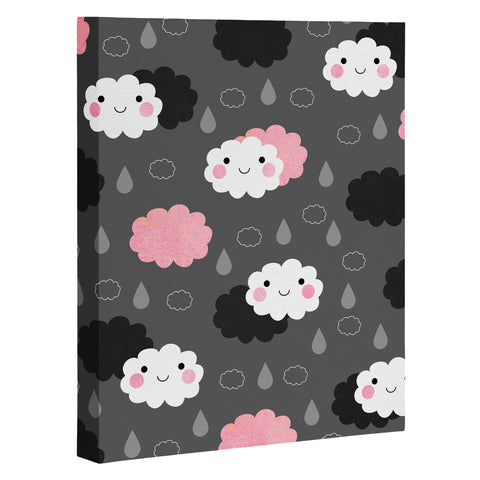 Elisabeth Fredriksson Happy Clouds Art Canvas