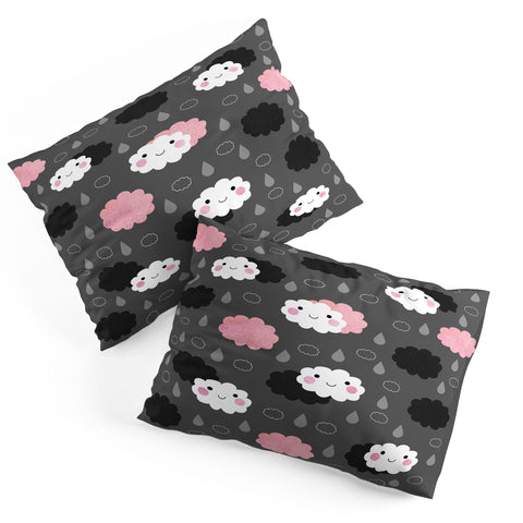 Elisabeth Fredriksson Happy Clouds Pillow Shams