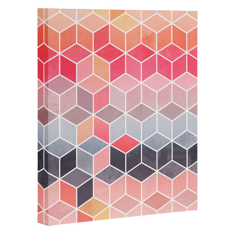 Elisabeth Fredriksson Happy Cubes Art Canvas