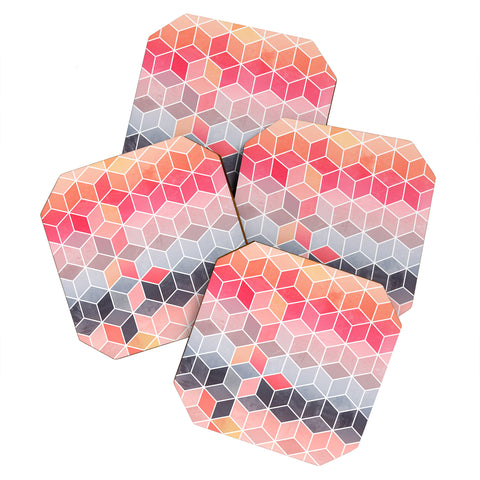 Elisabeth Fredriksson Happy Cubes Coaster Set