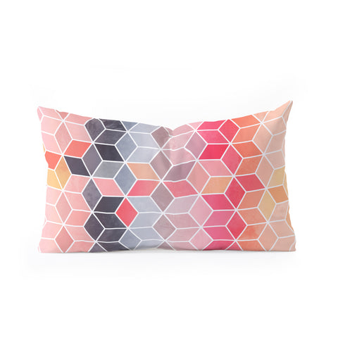 Elisabeth Fredriksson Happy Cubes Oblong Throw Pillow