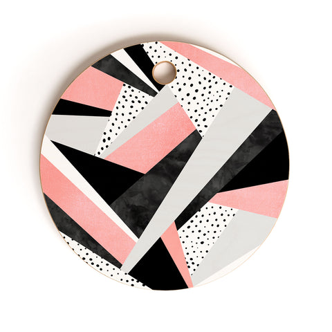 Elisabeth Fredriksson Happy Girl Cutting Board Round