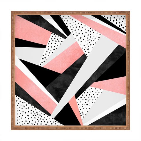 Elisabeth Fredriksson Happy Girl Square Tray