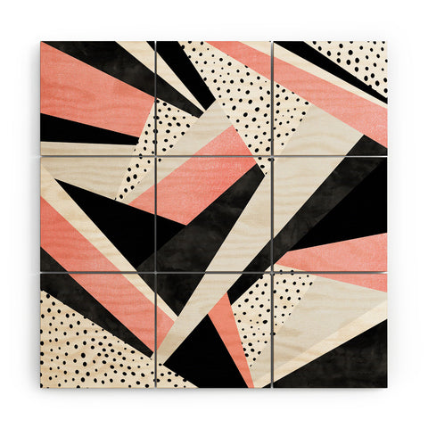 Elisabeth Fredriksson Happy Girl Wood Wall Mural