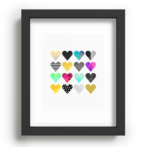 Elisabeth Fredriksson Happy Hearts Recessed Framing Rectangle
