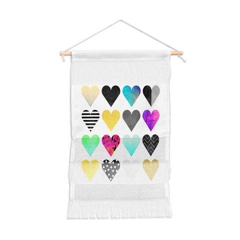 Elisabeth Fredriksson Happy Hearts Wall Hanging Portrait