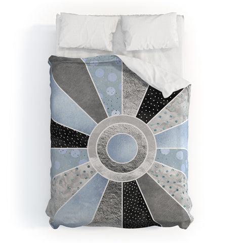 Elisabeth Fredriksson Happy Moonlight Duvet Cover