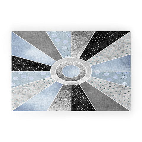 Elisabeth Fredriksson Happy Moonlight Welcome Mat