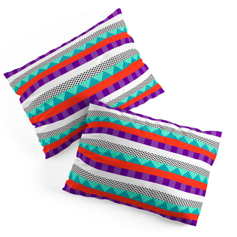 Elisabeth Fredriksson Happy Stripes 1 Pillow Shams