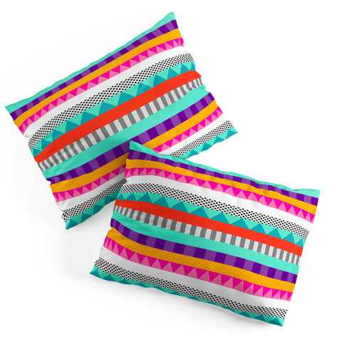 Elisabeth Fredriksson Happy Stripes 2 Pillow Shams