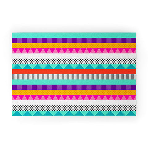 Elisabeth Fredriksson Happy Stripes 2 Welcome Mat
