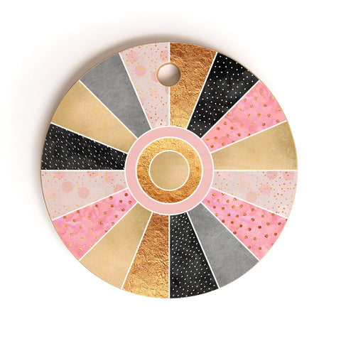 Elisabeth Fredriksson Happy Sunshine Cutting Board Round