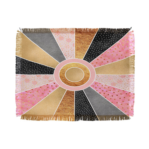 Elisabeth Fredriksson Happy Sunshine Throw Blanket