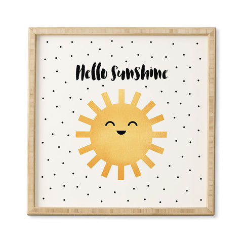 Elisabeth Fredriksson Hello There Framed Wall Art