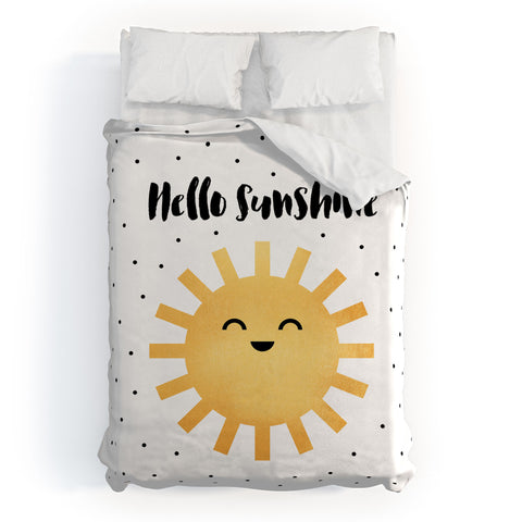 Elisabeth Fredriksson Hello There Duvet Cover