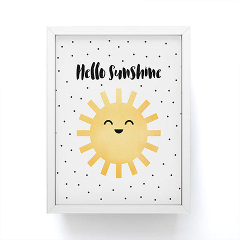 Elisabeth Fredriksson Hello There Framed Mini Art Print