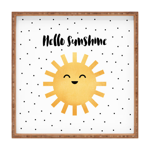 Elisabeth Fredriksson Hello There Square Tray