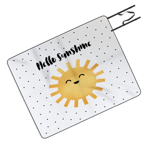 Elisabeth Fredriksson Hello There Picnic Blanket