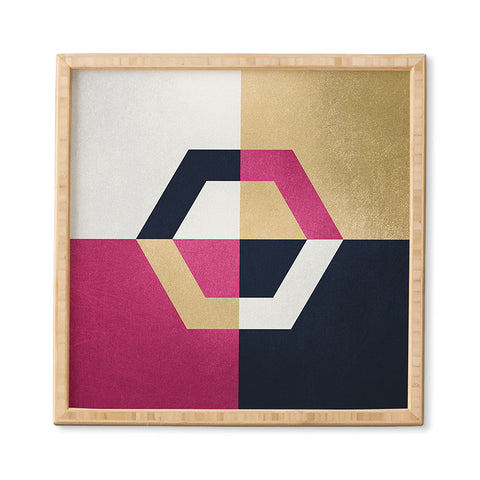 Elisabeth Fredriksson Hexagon Framed Wall Art