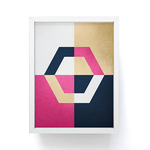 Elisabeth Fredriksson Hexagon Framed Mini Art Print