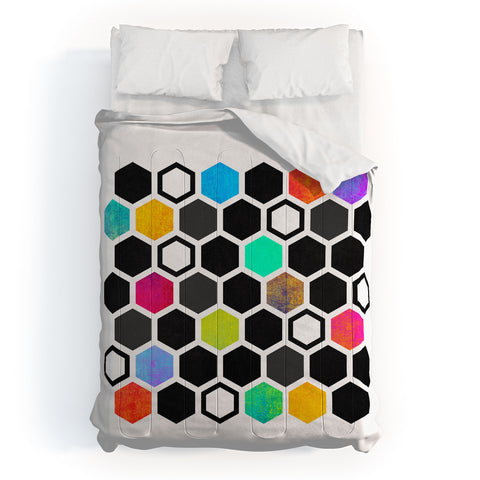 Elisabeth Fredriksson Hexagons Comforter